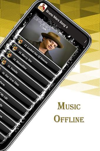 Bruno Mars Songs MP3 Offline screenshot 3