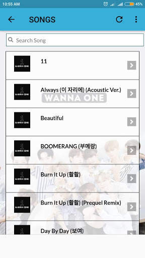 Wanna One Lyrics (Offline) screenshot 4
