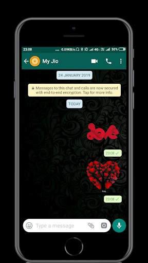 Rose Stickers for whatsapp - WAstickerapp screenshot 5
