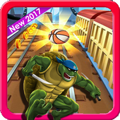 Subway Ninja Surfer Turtle icon