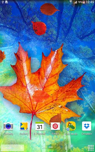 Autumn Leaves Live Wallpaper screenshot 7