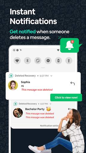Recover Deleted Messages WAMR screenshot 2