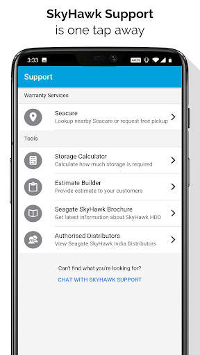 Seagate SkyHawk Partner App screenshot 2