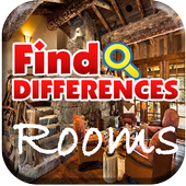 Find the Difference Rooms &amp; Penthouse Brain Game icon