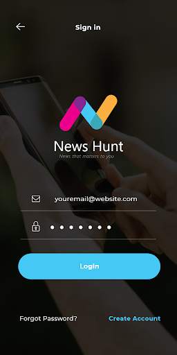 NewsHunt screenshot 1