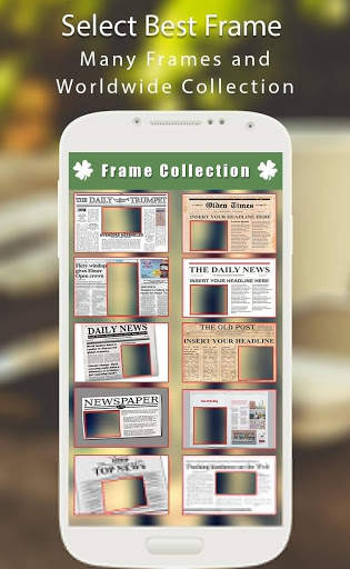Newspaper Photo Frames 3 تصوير الشاشة
