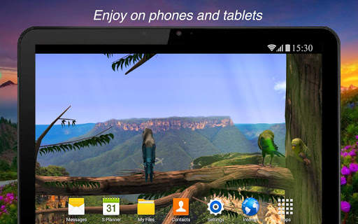 PRO Parrots 3D Live Wallpaper Love Birds screenshot 6