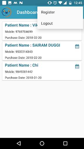 Patient App 7 تصوير الشاشة