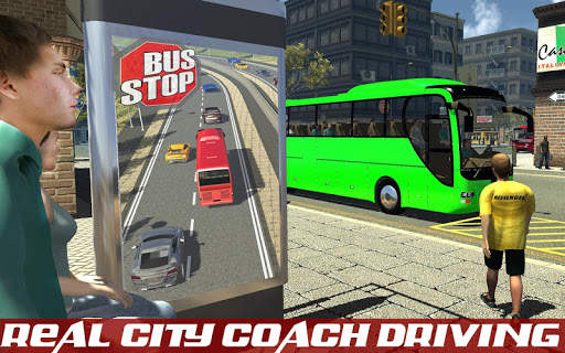 Coach Bus Driver Simulator 3d screenshot 2