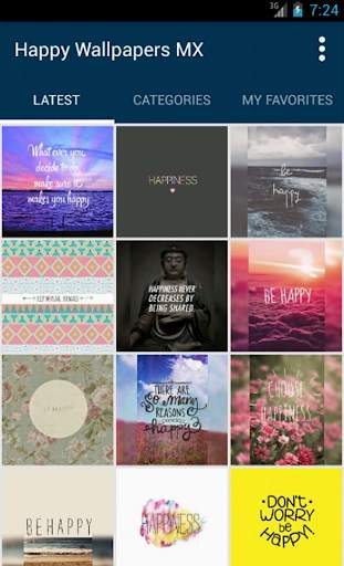 Happy Wallpapers MX 2 تصوير الشاشة