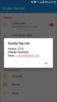 Double Tap Lite screenshot 2