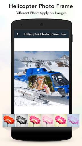 Helicopter Photo Frames screenshot 4