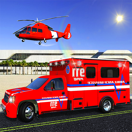 Emergency Ambulance Rescues-Survival City Sim 2019 icon