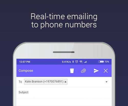 Telemail screenshot 1