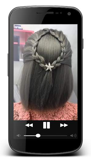 Short Hairstyles - Video Step By Step Offline screenshot 8