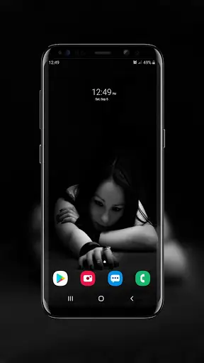 Black Sad Wallpaper screenshot 5
