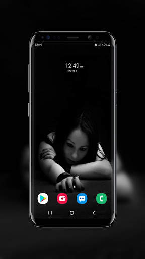 Black Sad Wallpaper screenshot 5
