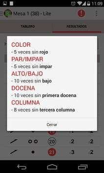 Roulette Advisor LITE screenshot 3