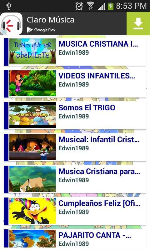 Musica Cristiana Infantil screenshot 3