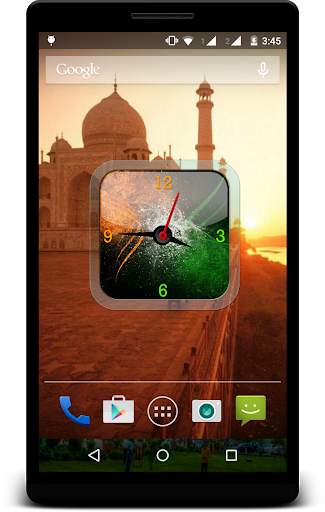 Indian Clock Live Wallpaper screenshot 1