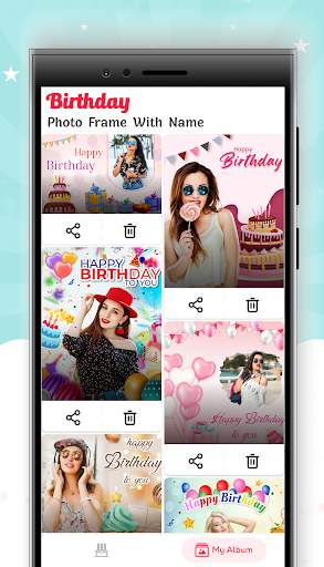 Birthday Cake Photo Frame screenshot 8