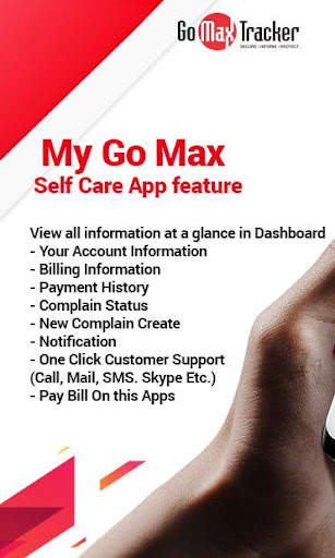 My GOMAX Support-Apps screenshot 1