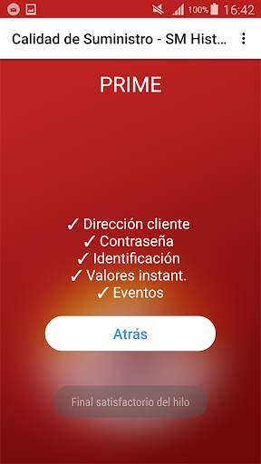 APP Calidad de Suministro - SmartMeter screenshot 6