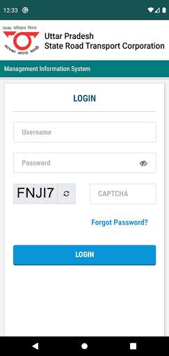 UPSRTC MIS APPLICATION screenshot 2