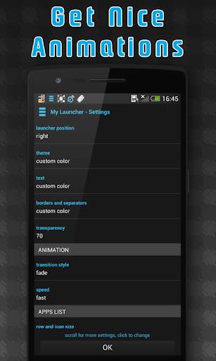 My Launcher - run launch favorite more used apps screenshot 8