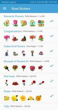Flower Stickers for WhatsApp - Rosefy Stickers screenshot 2