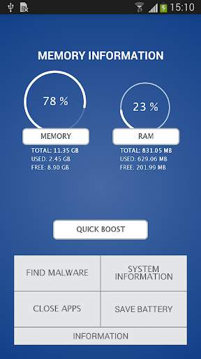 Clean & Boost Optimizer Tool - SpeedUp Toolbox screenshot 1