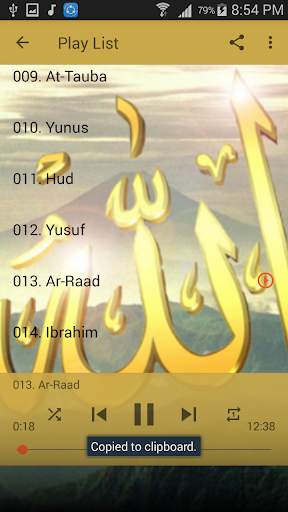Shuraim Quran Full Offline mp3 screenshot 6