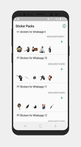 FF Stickers for Whatsapp - free fire WAStickerapps screenshot 8