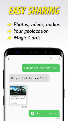 Magic Chat » Smart SMS & MMS, Fast, Secure & Free screenshot 5