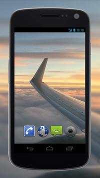 4K View from Airplane Video Live Wallpaper screenshot 4