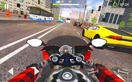 Moto Traffic Rider 3D Highway screenshot 1