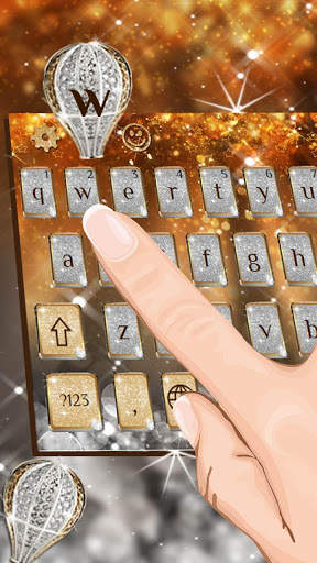 Luxury Gold Silver Theme screenshot 2