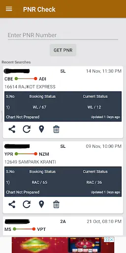 Indian Rail Offline Time Table screenshot 11