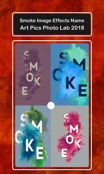 Smoke Image Effects Name Art screenshot 5