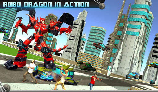 Incredible Dragon Robot 3D screenshot 7