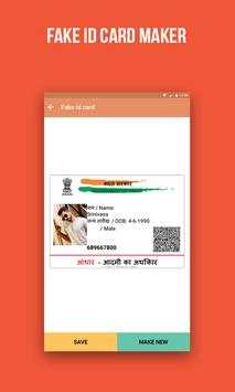 Fake Aadhar Card Maker screenshot 4