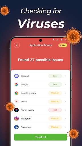 AVC: Antivirus & Virus Cleaner screenshot 1