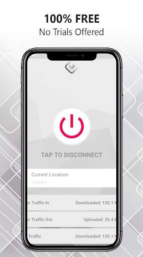 Hot VPN - Free, Fast and Unlimited Silver VPN screenshot 3
