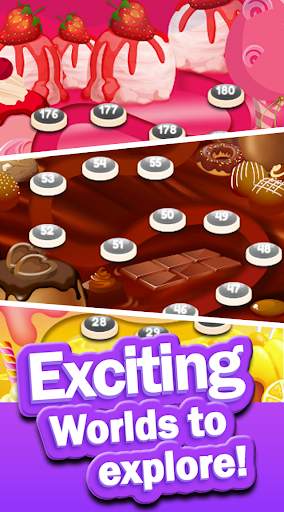 Crush Frozen Candy : Match 3 Puzzle Game screenshot 8