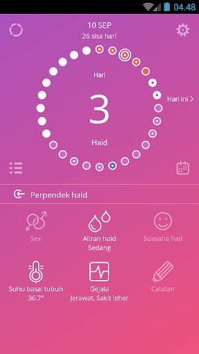 Ovu – Kalender Haid gratis screenshot 1