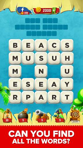Mind Pirates: Word Puzzle Game. Word Search Game screenshot 3