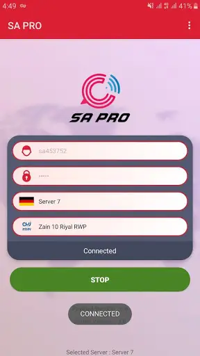 SA PRO VPN screenshot 1