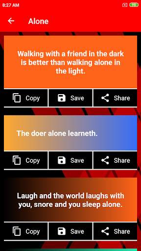 English Status screenshot 5
