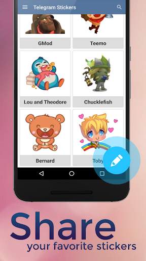 Stickers for Telegram screenshot 3