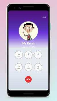 Mr Funny Bean - Fake Call Video & Message screenshot 2